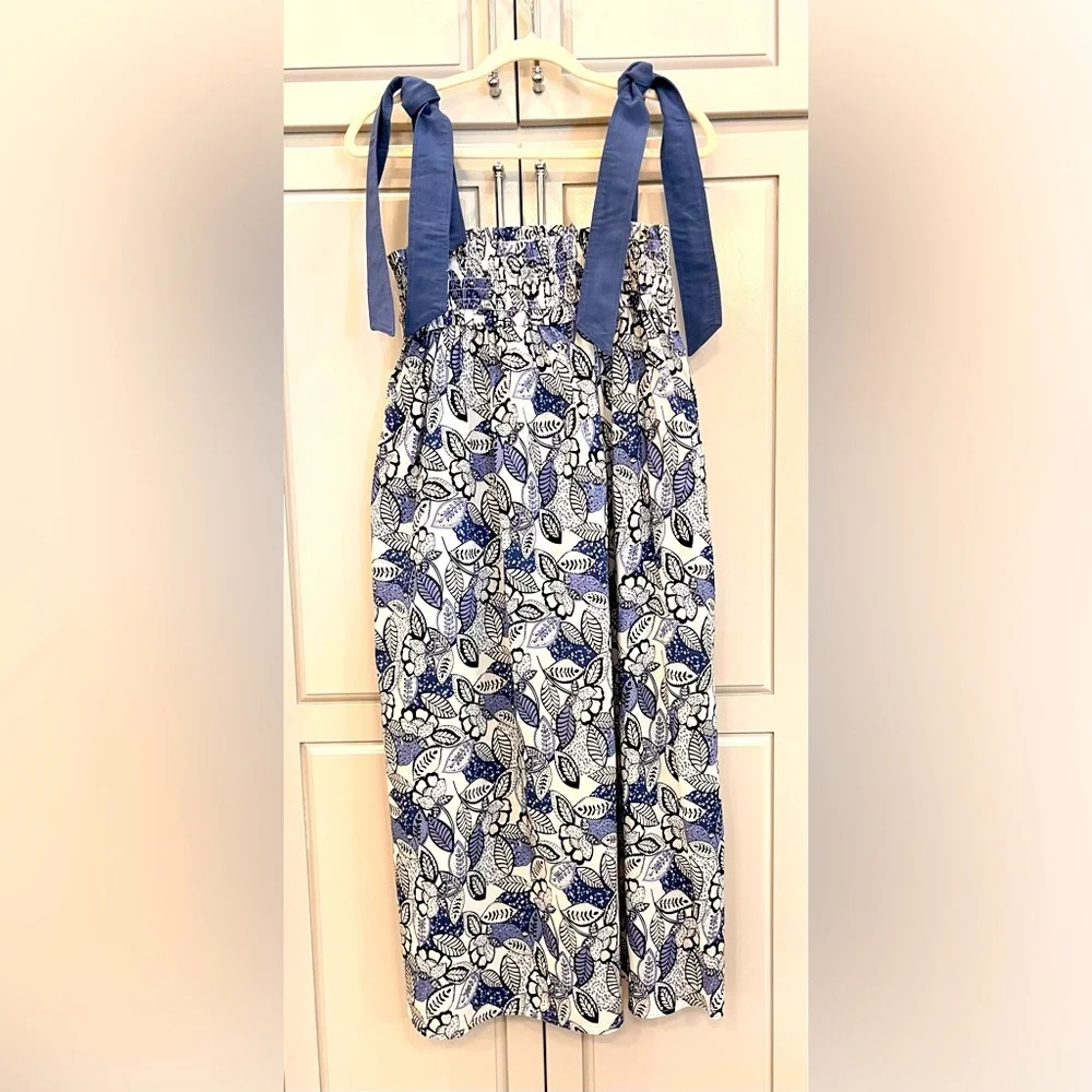 Buru Tie-Top Midi Dress - Picture 1 of 4